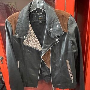 BERNARDO leather jacket